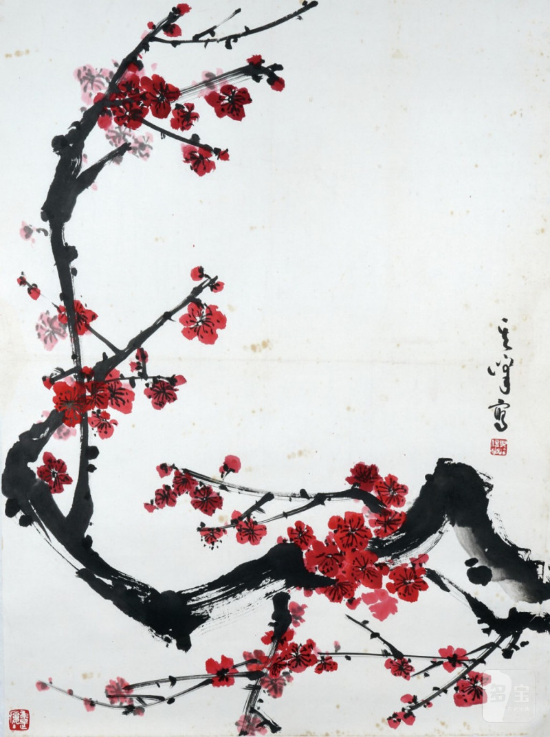    孫其峰 梅花 - 图1